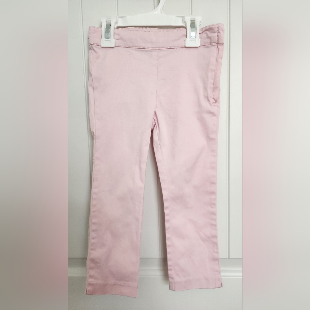 Janie & Jack Kids Pink Pants, Sweethear Pink, Zipper Side Closure